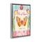Stupell Industries He Is Risen with Butterfly Floating Frame, design by Ani Del Sol